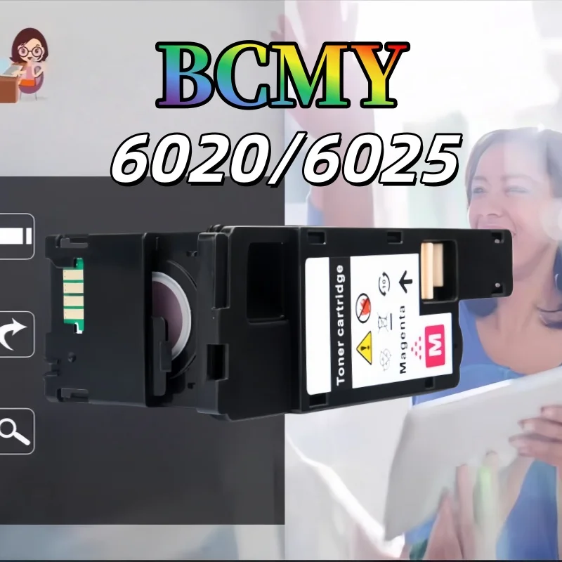 

106R02760 106R02761 106R02762 106R02763 Тонер-картридж, совместимый с лазерным принтером Xerox Phaser 6020 6022 Workcentre 6025 6027