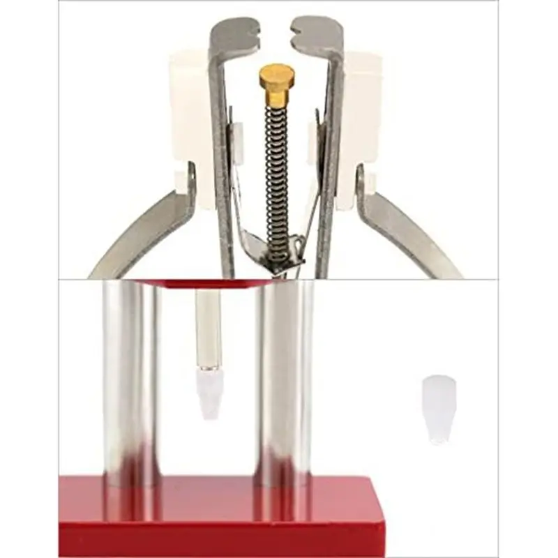 A25F-1Set Watch Hand Press Lifter Puller Plunger Remover Set Watch Plunger Puller Hand Lifter Set Metal