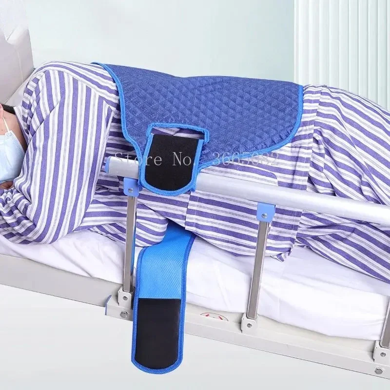 Patient Turnover Assistive Device for Caregiving Bedside Support Lateral Positioning Pressure Ulcer Prevention