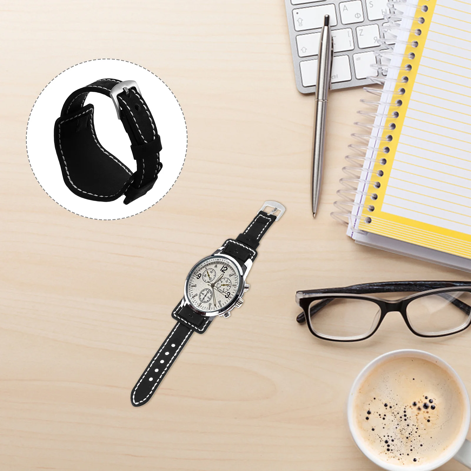 

Watch Strap Vintage Brush-Off 20mm Replacement Comfortable Skin Friendly Allergy Resistant