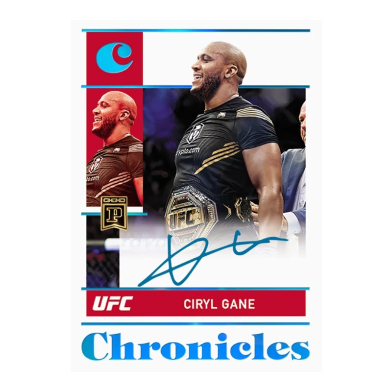 Panini UFC Series Colby Covington Ciryl Gane Mike Perry Tj Dillashaw Diy Homemade Collection Flash Card Toys Gift - view 2