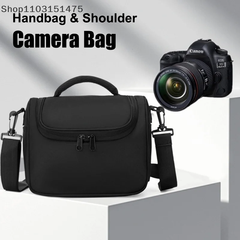 

Сумка на плечо для цифровой фотоаппарата, сумки, портативная сумка для зеркальной фотокамеры Nikon Panasonic, сумка через плечо, уличный чехол