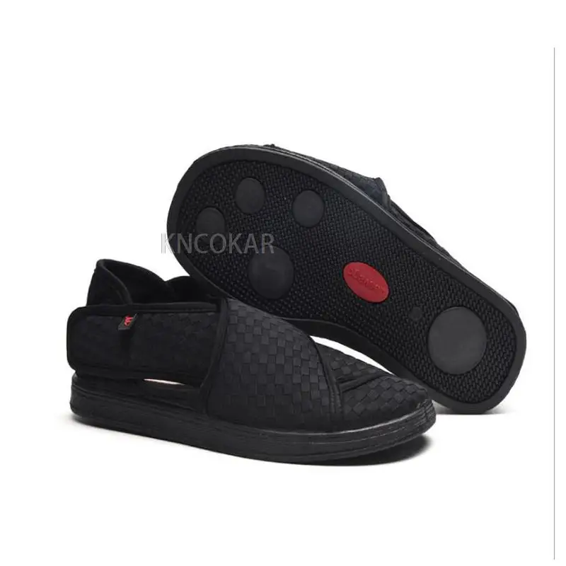 2022 summer widened  shallow mouth shoes non-slip soft comfortable casual feet swollen pregnant women shoes diabetes shoe