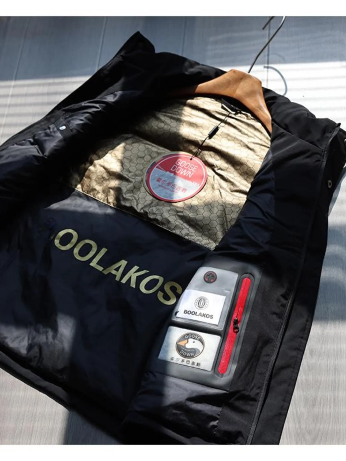 Waterproof Men's down Jaet Stand Collar aphene Warmth Goose down Vest Autumn Winter Faion Urban Sle Youth Outerwear