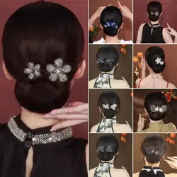 Flower Hair Bun Roller Hair Clip Flexible Twist Hairstyle Bun Women Girls Hair Iron Elegant Lazy Hair Curler Hair Styling Tools
