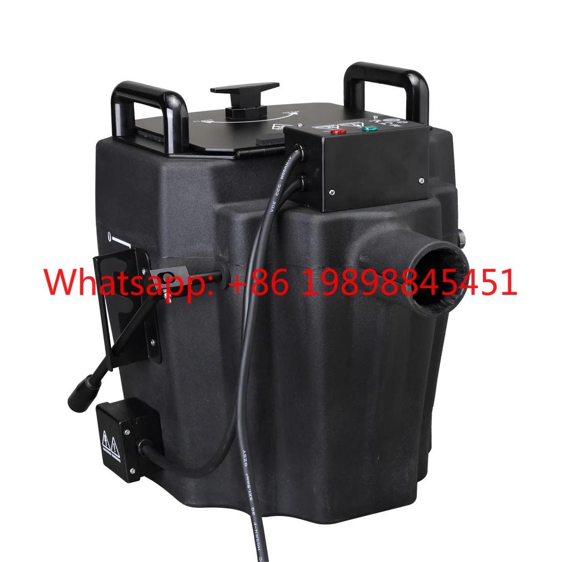 ChengWen 6000W Large Dry Ice Low Fog Machine, Ideal for Grand Stage & Wedding Decoration