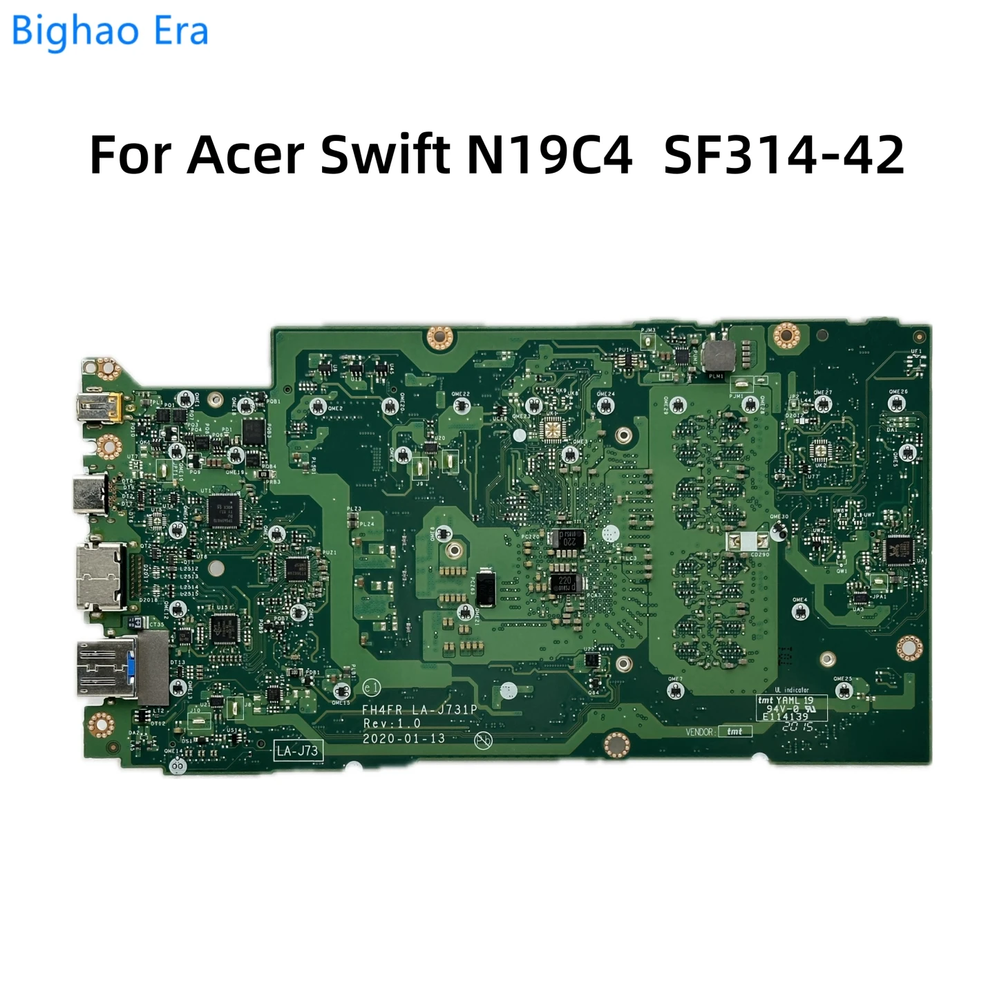 FH4FR LA-J731P For Acer N19C4 Swift SF314-42 Laptop Motherboard With R5-4500 R7-4700 CPU 8GB/16GB-RAM NBHSF11008 NB.HSF11.009