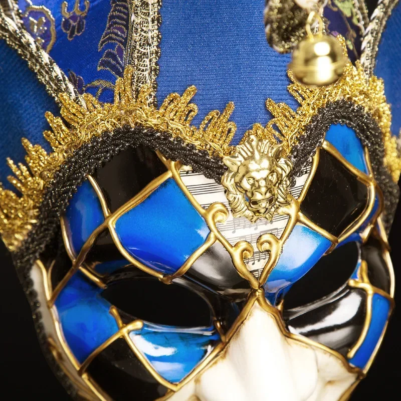 EE01 Halloween Mask Exquisite Vintage Venetian Masquerade Party Mask For Adults Clown Joker Masks Anime Movie Dance Wall DecIo0！