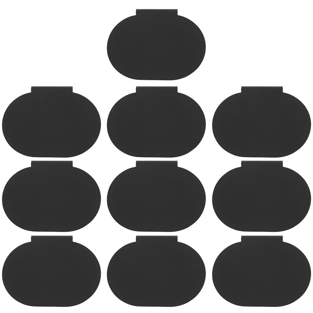 

12pcs Chalkboard Label Clips Erasable Blackboard Type For Basket Shelf Storage Bin Price Tag Holder Diy Pantry Organization Clip