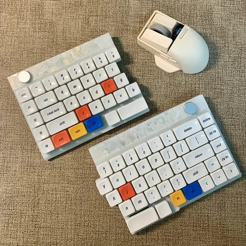 Time Theme LCK PBT Low Profile Keycap 60%-108% Layout Cross Axis Mechanical Keyboard Ultrathin Keycaps Numpad/Spacebar/Ergo Kit