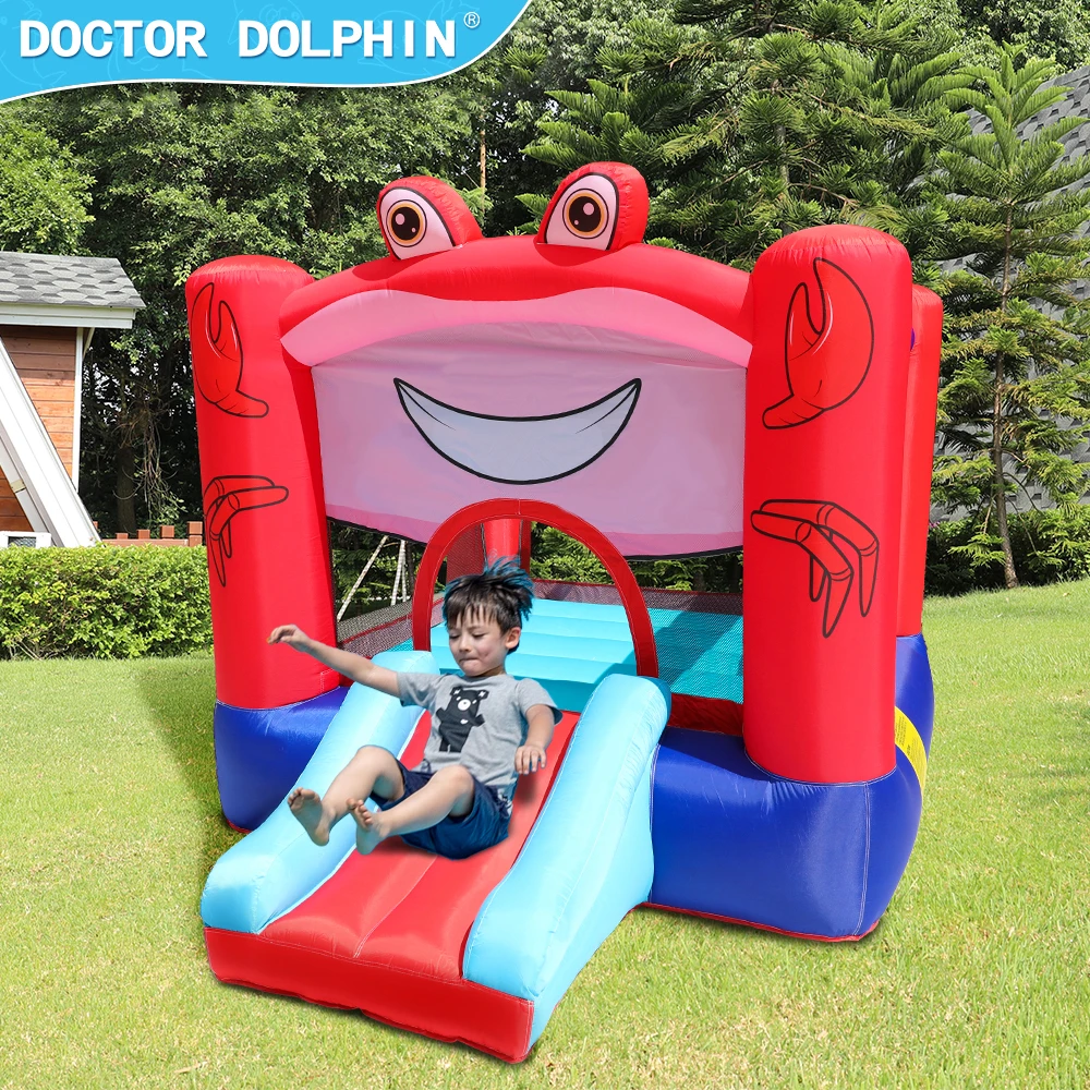 

Factory Hot Sale The Most Popular Cute Little Crab Inflatable Bouncy Castle Jumping Bouncy Castle Bounce House For Kids