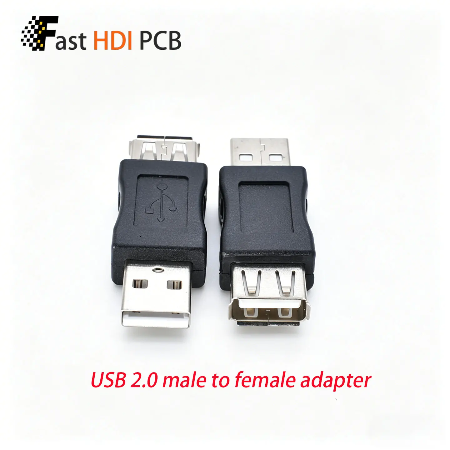 USB 2.0 A Male to A Female Adapter USB Male to Female Extender Coupler for Charging Compatible with PC Laptop Keyboard Mouse