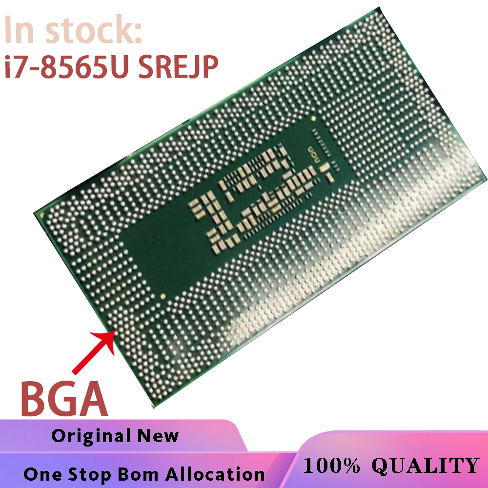 

100% новый i7-8565U SREJP i7 8565U BGA чипсет