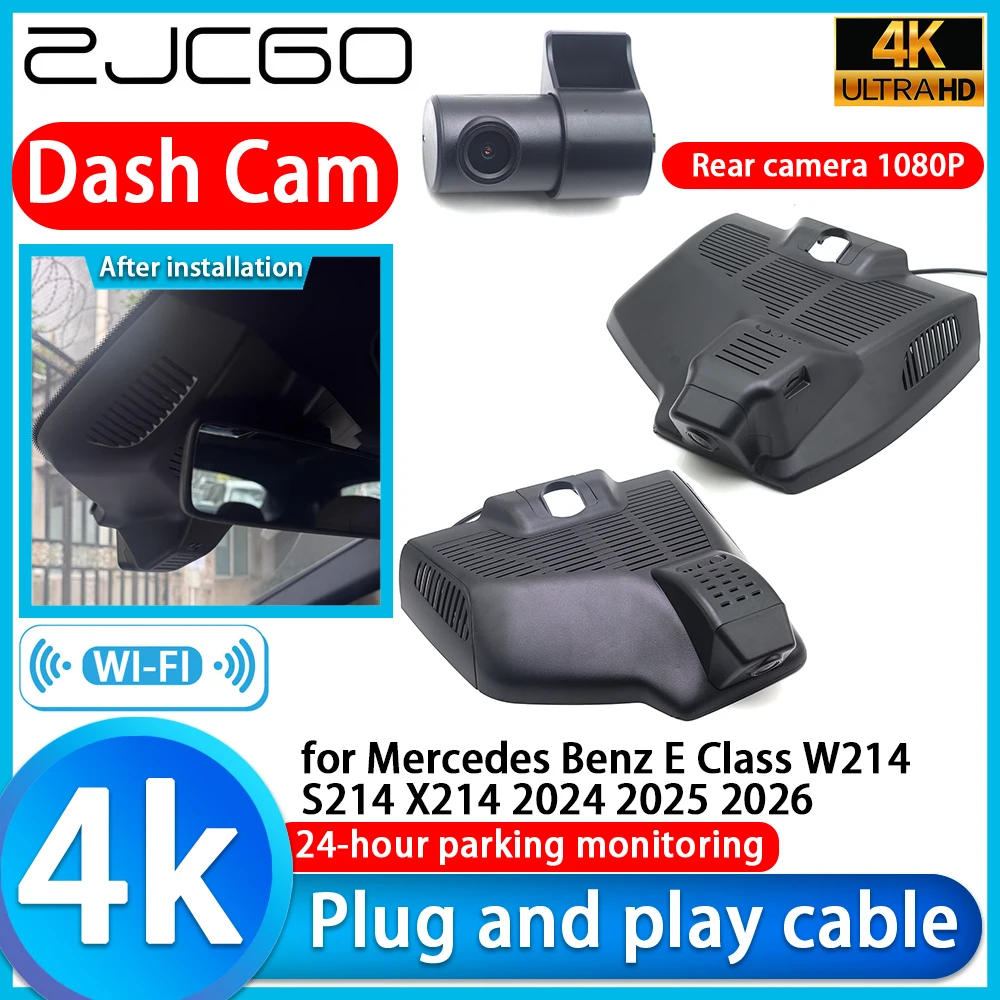 

for Mercedes Benz E Class W214 S214 X214 2024 2025 2026 4K DVR Dash Cam Car Camera Sony Lens Monitor Video Recorder Recording