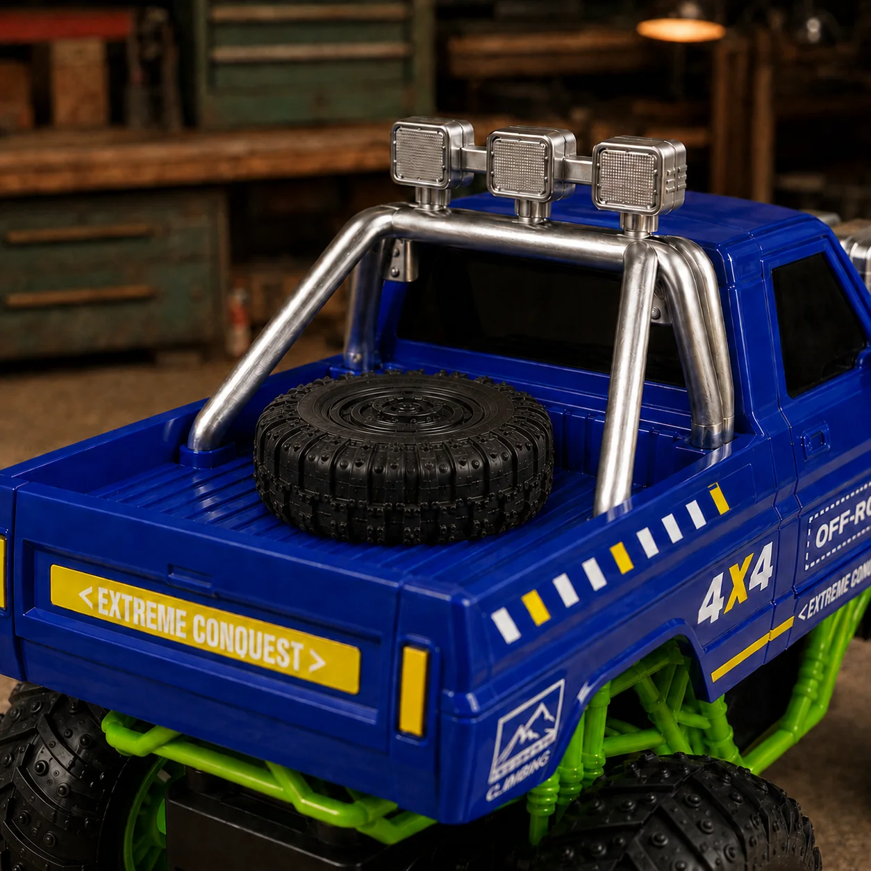 Caminhão RC Off-Road Verde Neo - Rc Truck Monster avaliação e preço