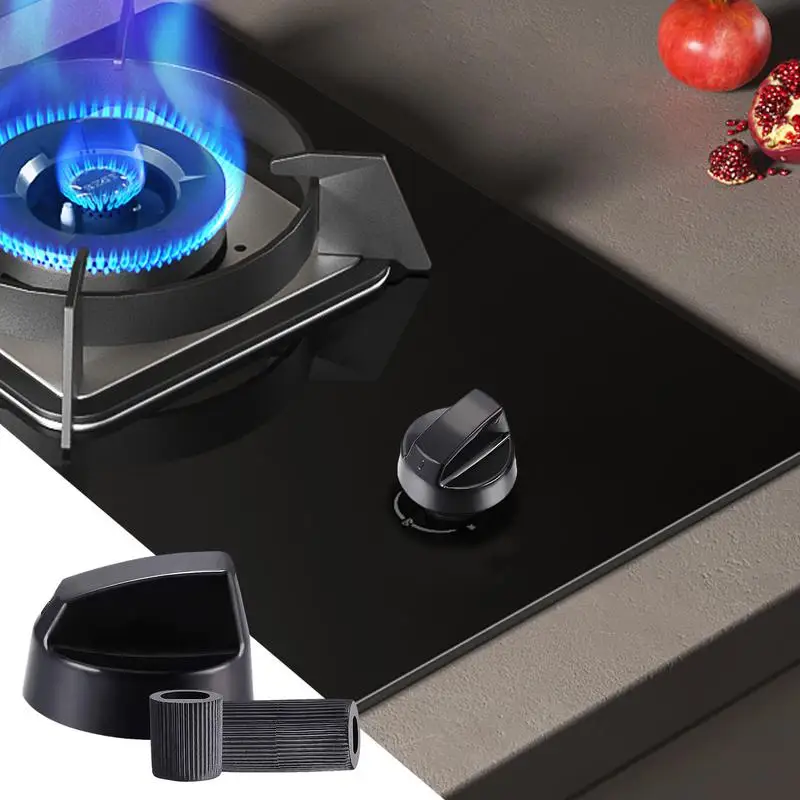 4pcs Universal Oven Stove Top Control Knobs Thermostat Stove Button Knobs Accessories For Home Kitchen Cookers Knobs & Adapters