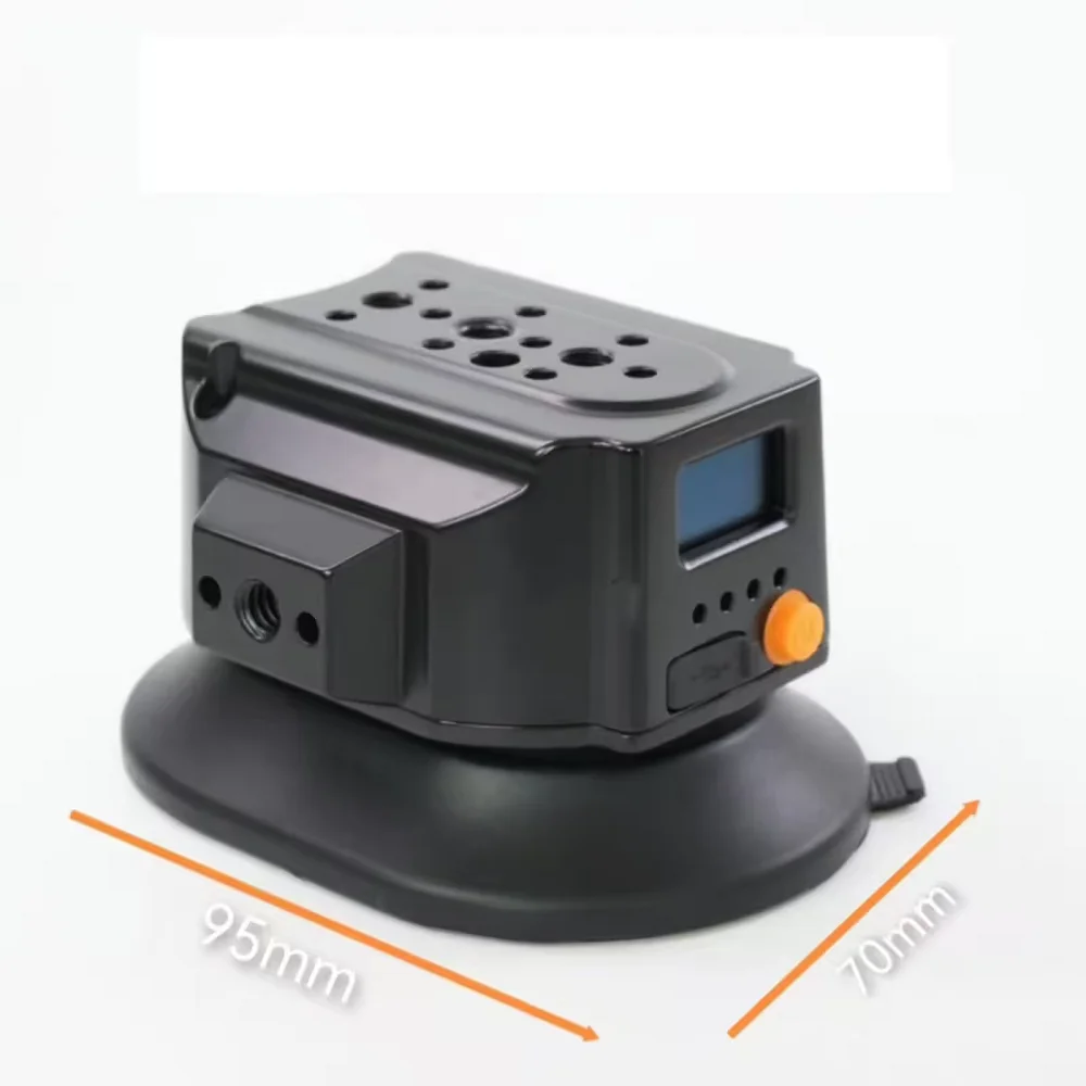 3 inch oval car electric suction cup shooting bracket vacuum action camera car internal and external fixed suction cup bracket