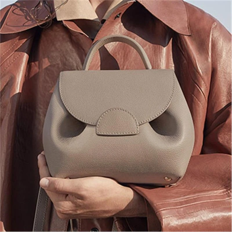 

One Shoulder Oblique Span Handbag Lychee Pattern Splicing Women's Handbag Smiley Face Bag For Women for Girl Gift