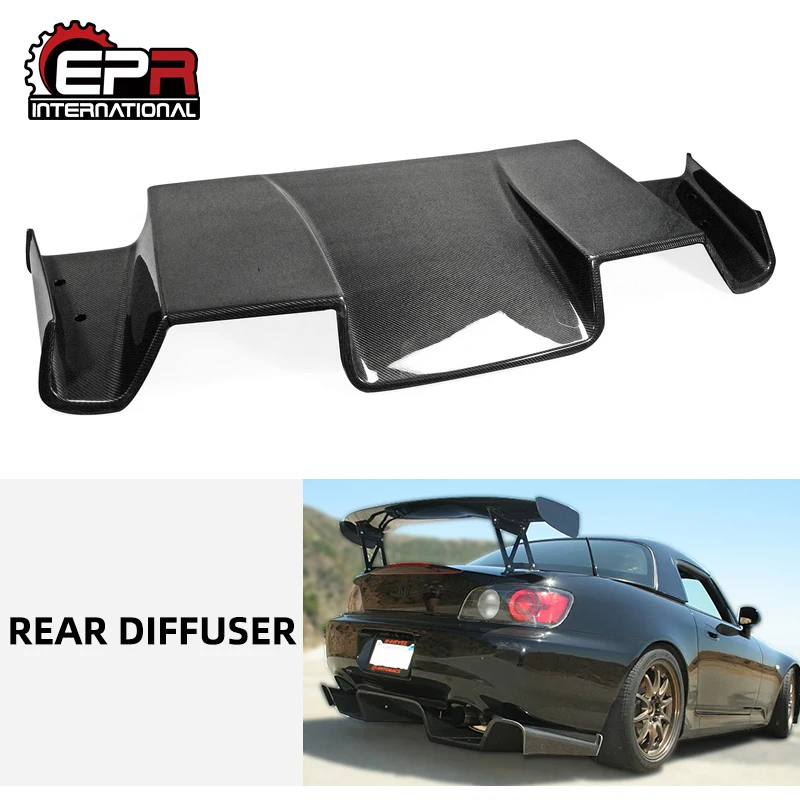 EPR carbon fiber accessories for Honda S2000 AP1 AP2 SP Style Wide Body Rear diffuser