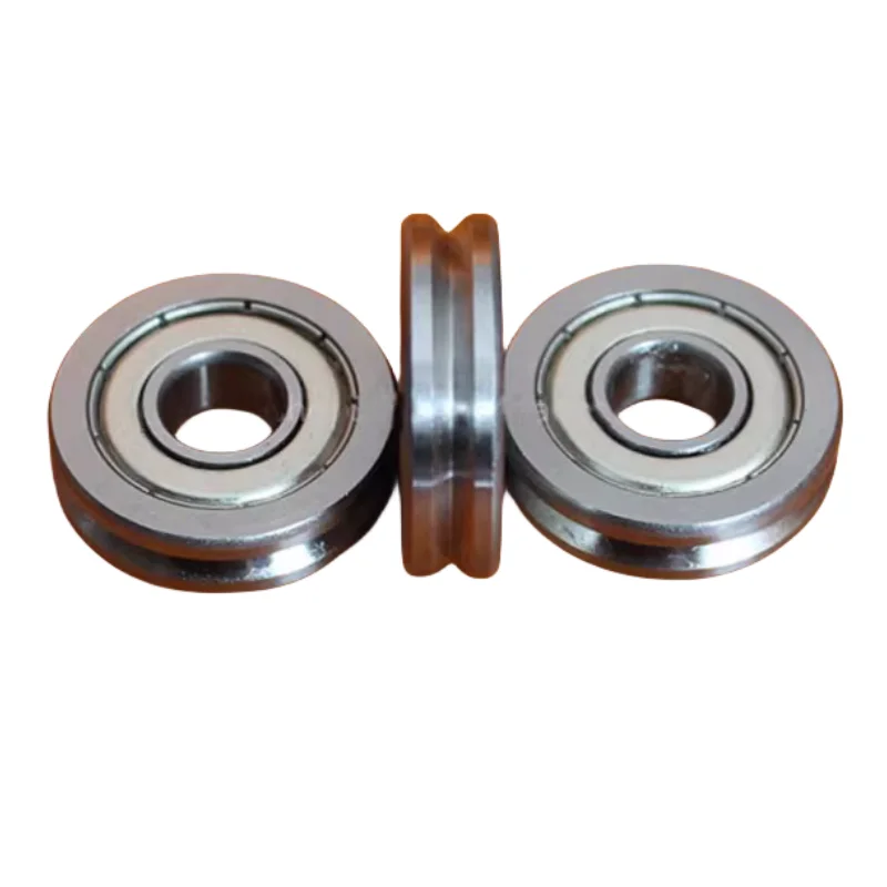 10pcs V6000ZZ V Groove Straightener Guide Wheel Bearing A1001 2Z V90 10x30x8mm Pulley Bearings with 3.5mm V Groove Width
