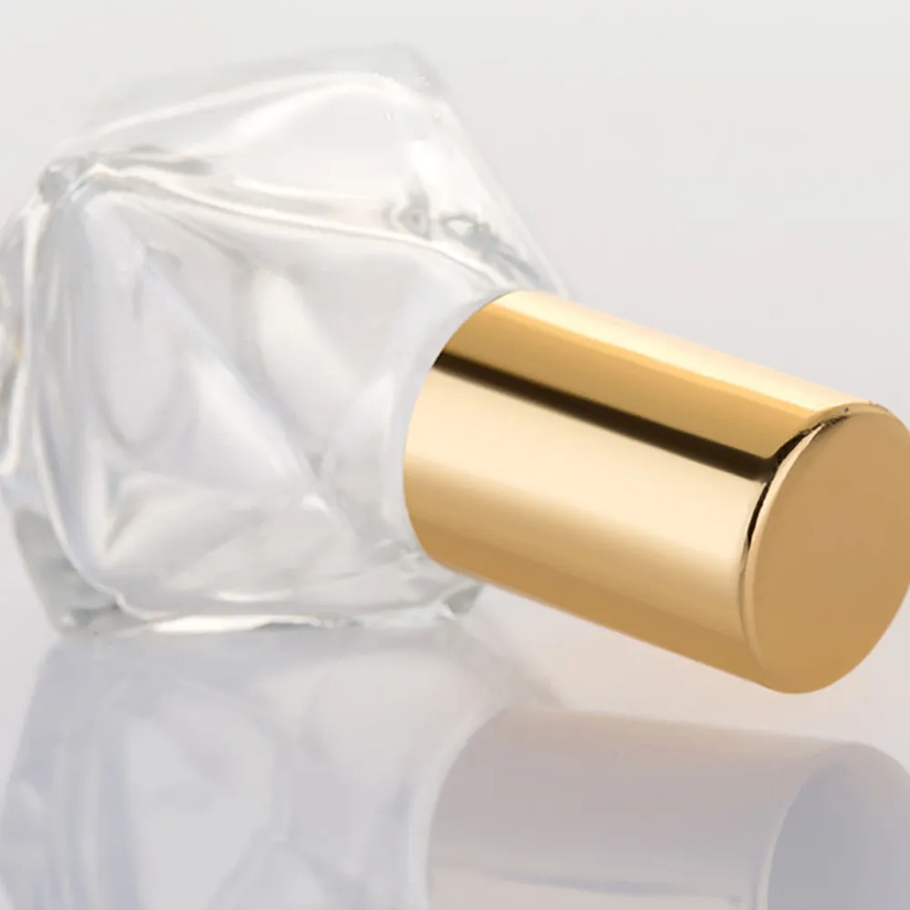 

Набор из 5 стеклянных флаконов-роллеров для эфирных масел, дорожные, компактные, многоразовые, для розлива, для парфюмерии и одеколона, герметичные