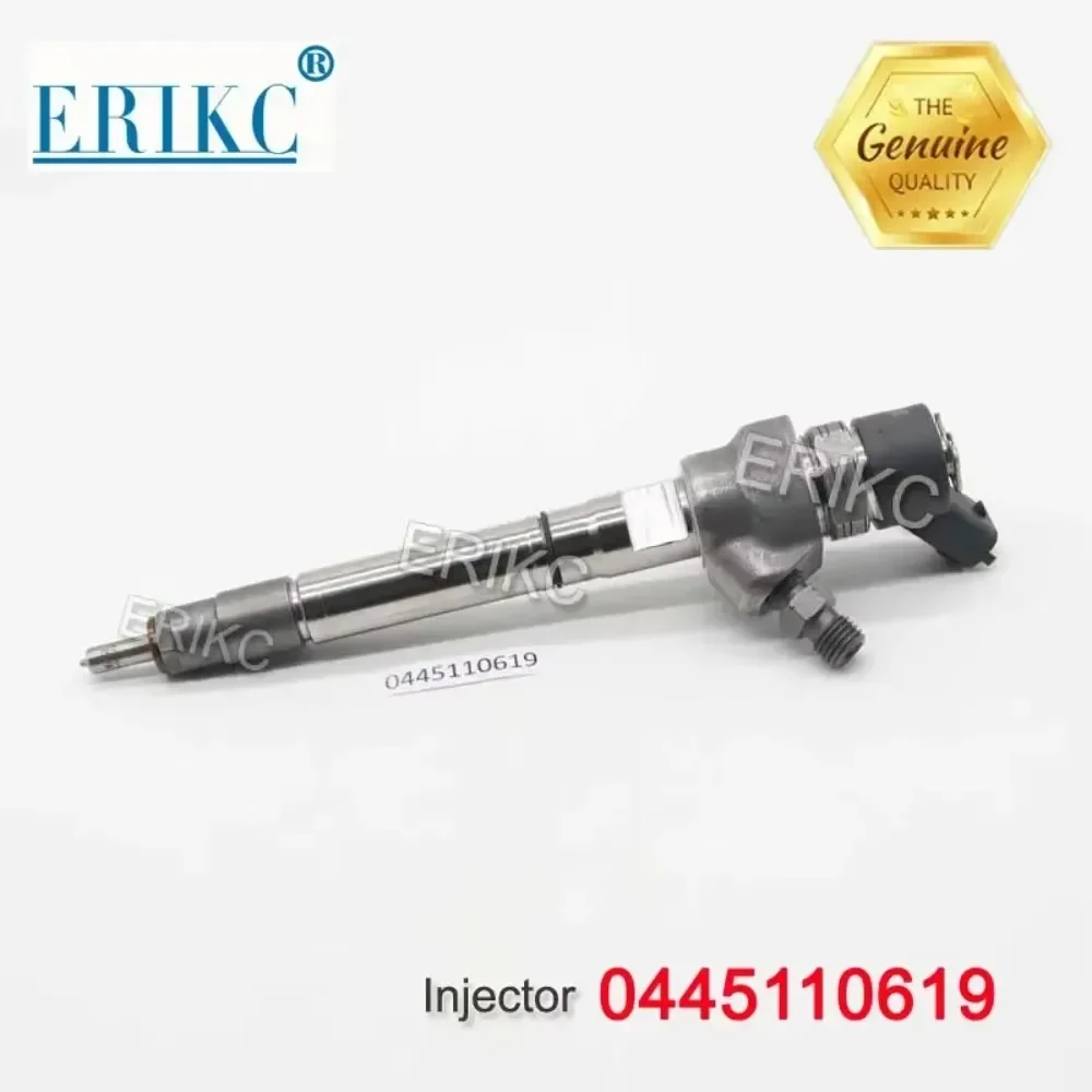 

0445110619 Genuine Injector Spray 0 445 110 619 CR Diesel Fuel Injector Nozzle 0445 110 619