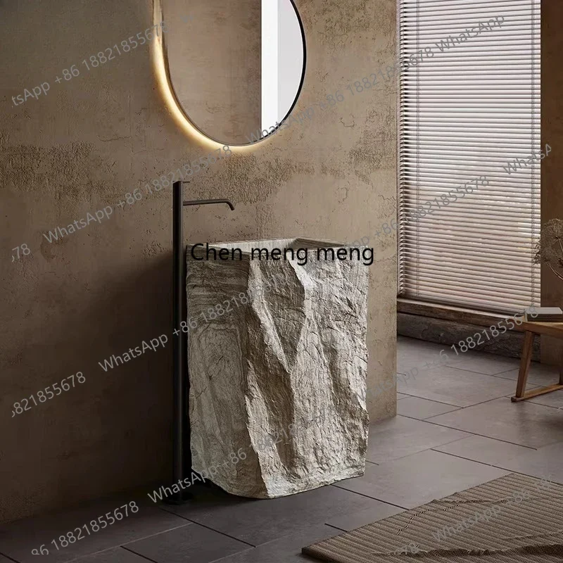 

Discunt Art Basin Column Basin Integrated Floor-to-ceiling Courtyard Outdoor Vertical Wash Pool Bed and Breakfast Club Wash Desk