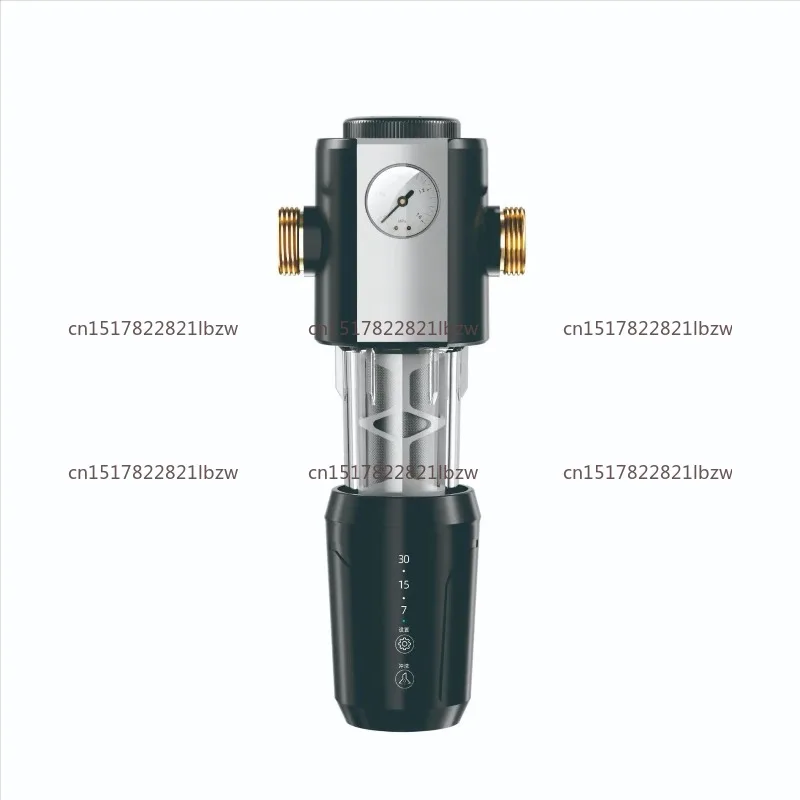 High-end pre-filter, automatic intelligent timed backwashing 6T large-flow household whole house tap water filtration