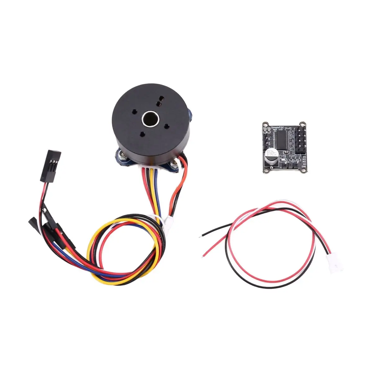 Y766A*☀▃2804 DC Brushless Motor Magnetic BLDC Hollow Shaft Infinite Outer Rotor Yuntai Motor FOC