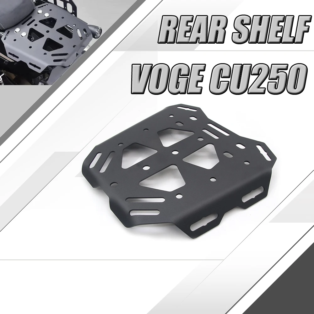 

New FIT VOGE CU525 Motorcycle Rear Storage Box Luggage Case Rack Cargo Holder Shelf Bracket FOR Loncin VOGE CU525 525-CU CU-525