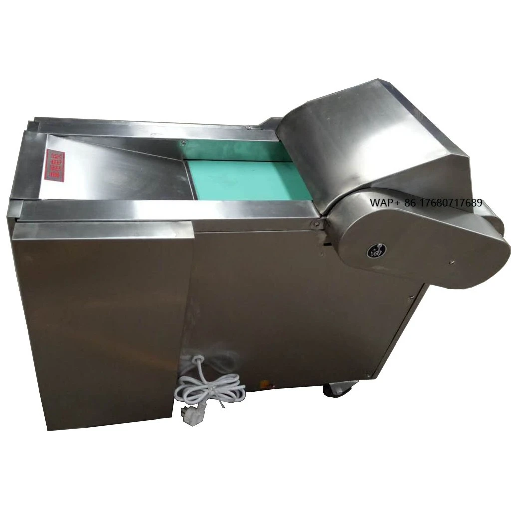 Cortadora de Verduras Industrial Automática Comercial, Máquina para Cortar Patatas y Vegetales de Hoja