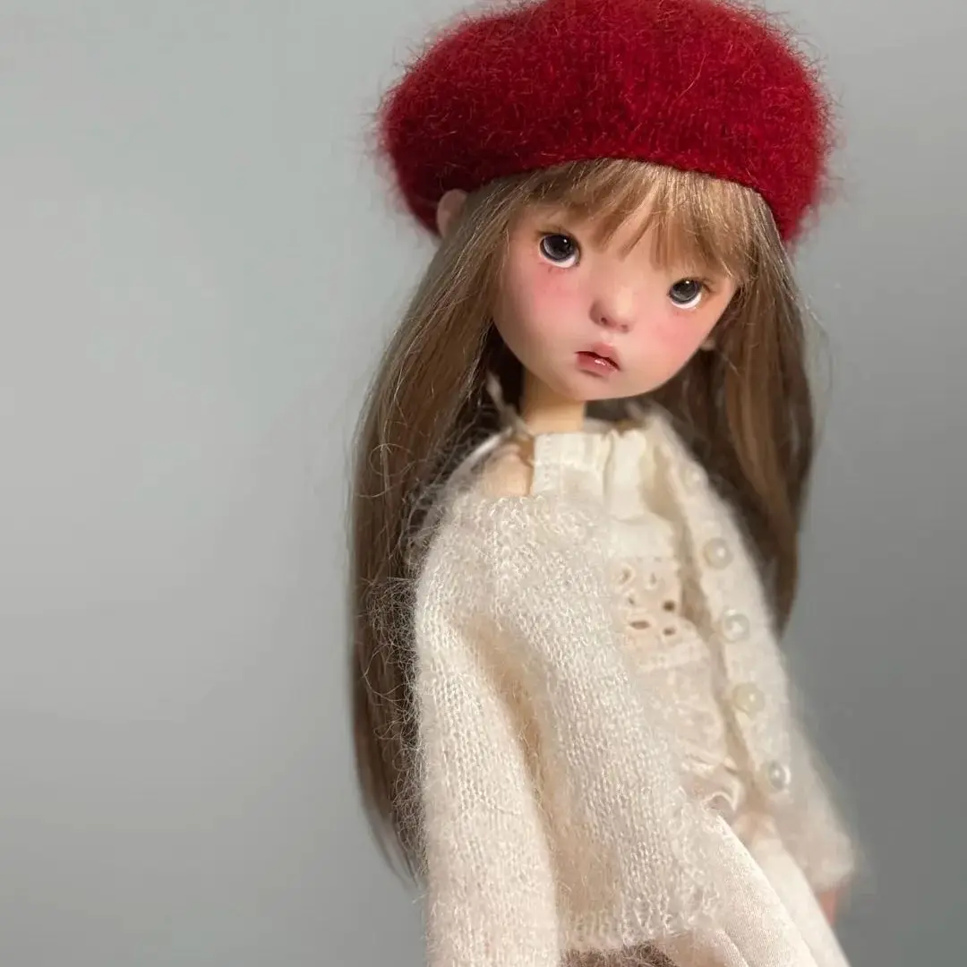 

1/6 масштаб SD BJD кукла Landoudou Bean Girl, художественная модель из смолы, высокое качество, сделай сам, игрушка для макияжа, подарок