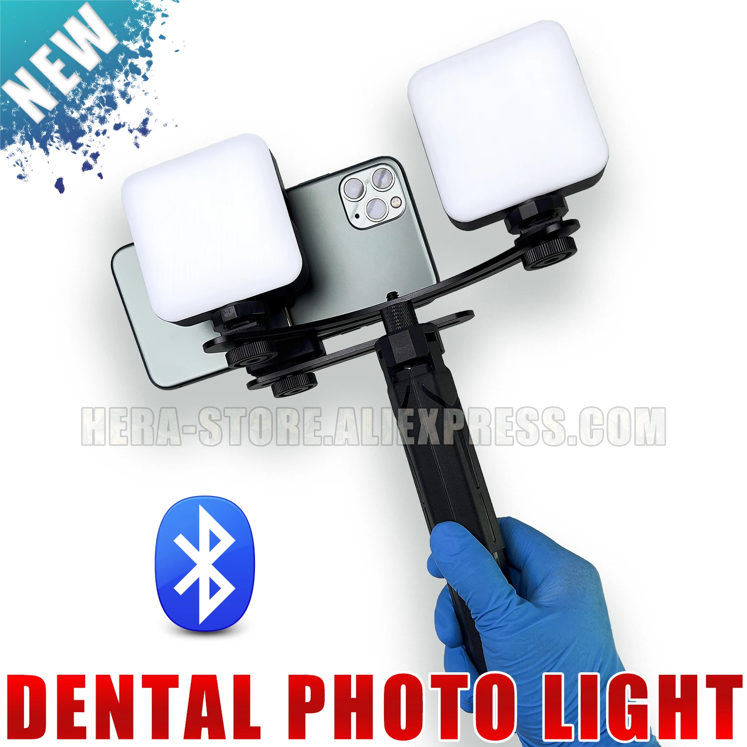 

Intraoral Dental Photography LED Light MK019 Oral Filling Lamp For Dentist Colorimetry Photo Video For Dentistry. MK 019