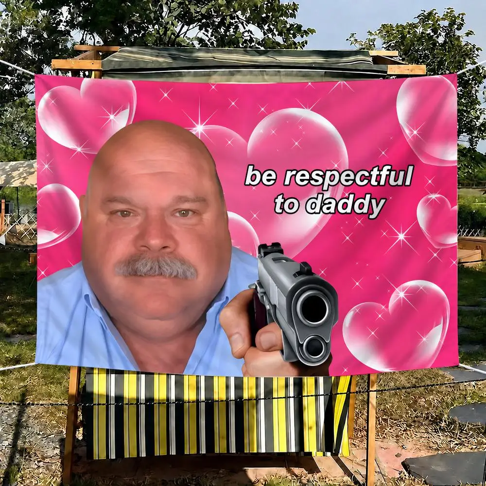 Funny B-bertram Be Tapestry Outdoor Parties Bedrooms Living Rooms Dorm Rooms Wall Decor Banners Gifts