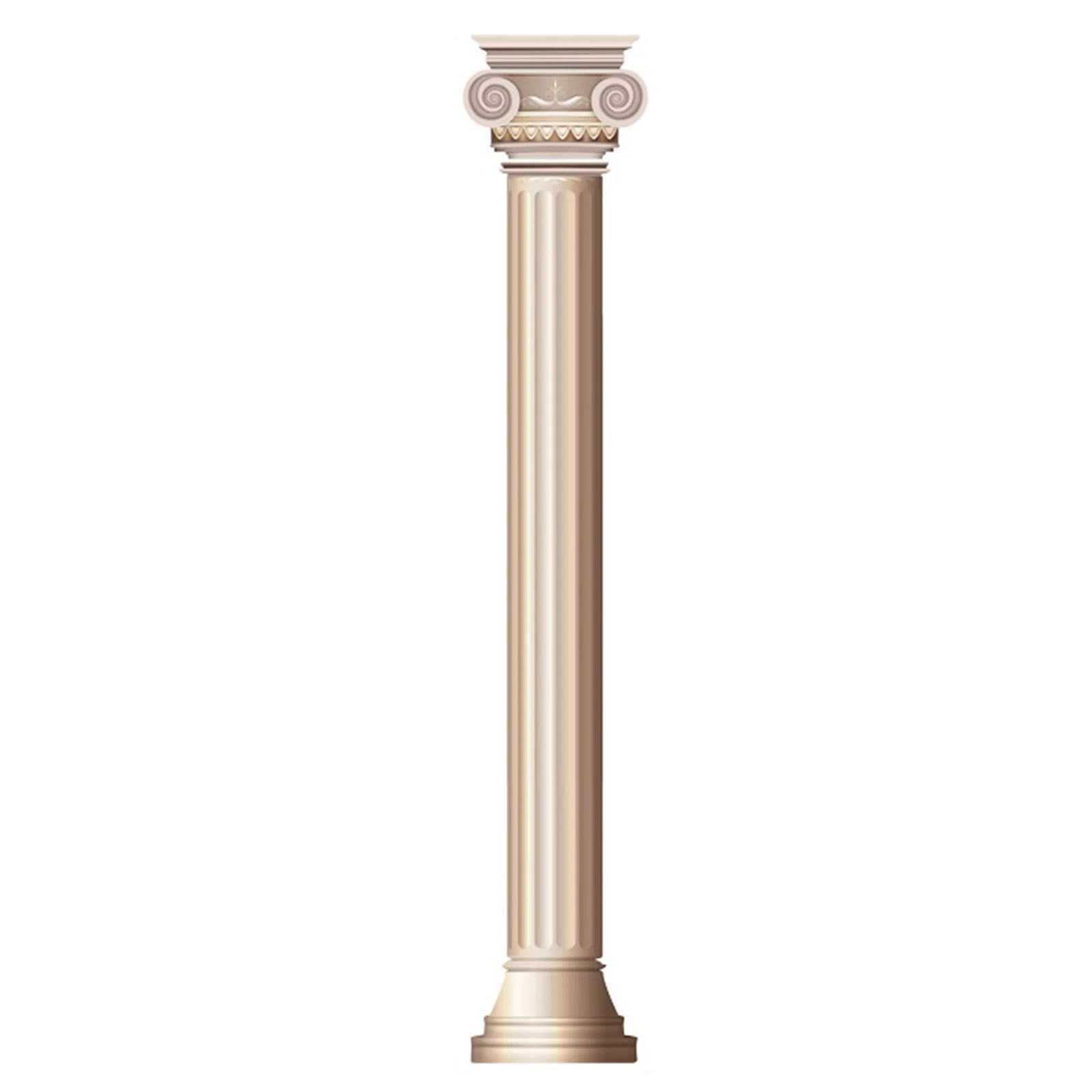 1 Pcs Decoration Stickers 3D Roman Column Wallspaper Home TV Sofa Background Wall Bedroom Bar Bookshop Office Decor