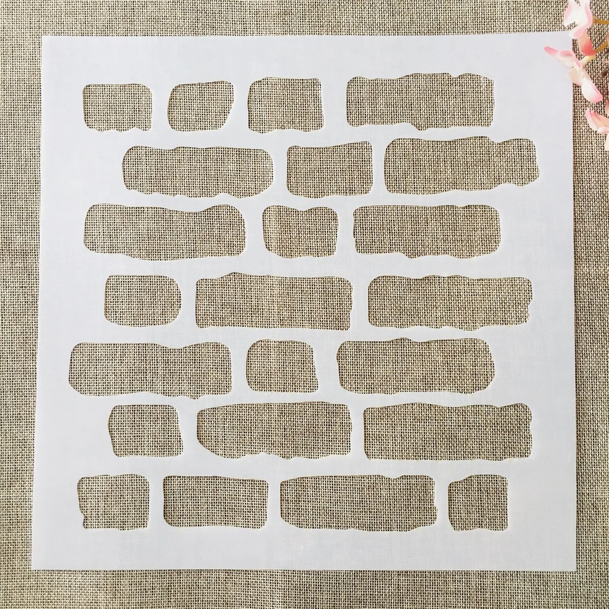 

30*30 см кирпичные стены DIY слойные трафареты картина раскраска для скрапбукинга тиснильный альбом декоративный шаблон
