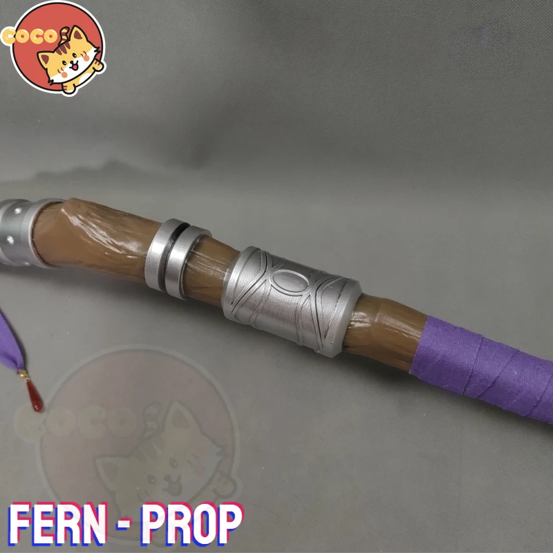 Frieren Beyond Journey's Fern Cosplay Walking Stick Anime Frieren:Beyond Journey's Cosplay Fern Cosplay Prop CoCos