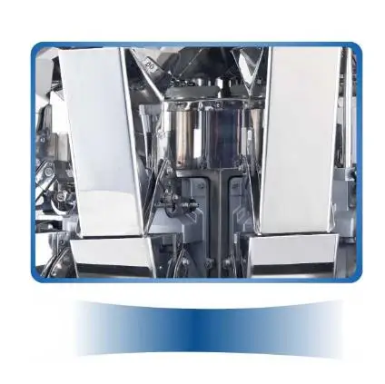 KENWEI JW-A10 10-Head Electric Automatic Weigher Filler Wrapping Function Food Granules Plastic Film/Pouch/Bags 7