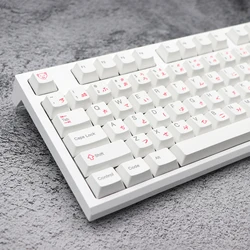 GMK-KEY Grizzly Bear Keycap Cherry Profile PBT Dye-Sub Japanese Keycaps For gk61/64/NJ68/980/NJ80 7u Mechanical Keyboard iso Key