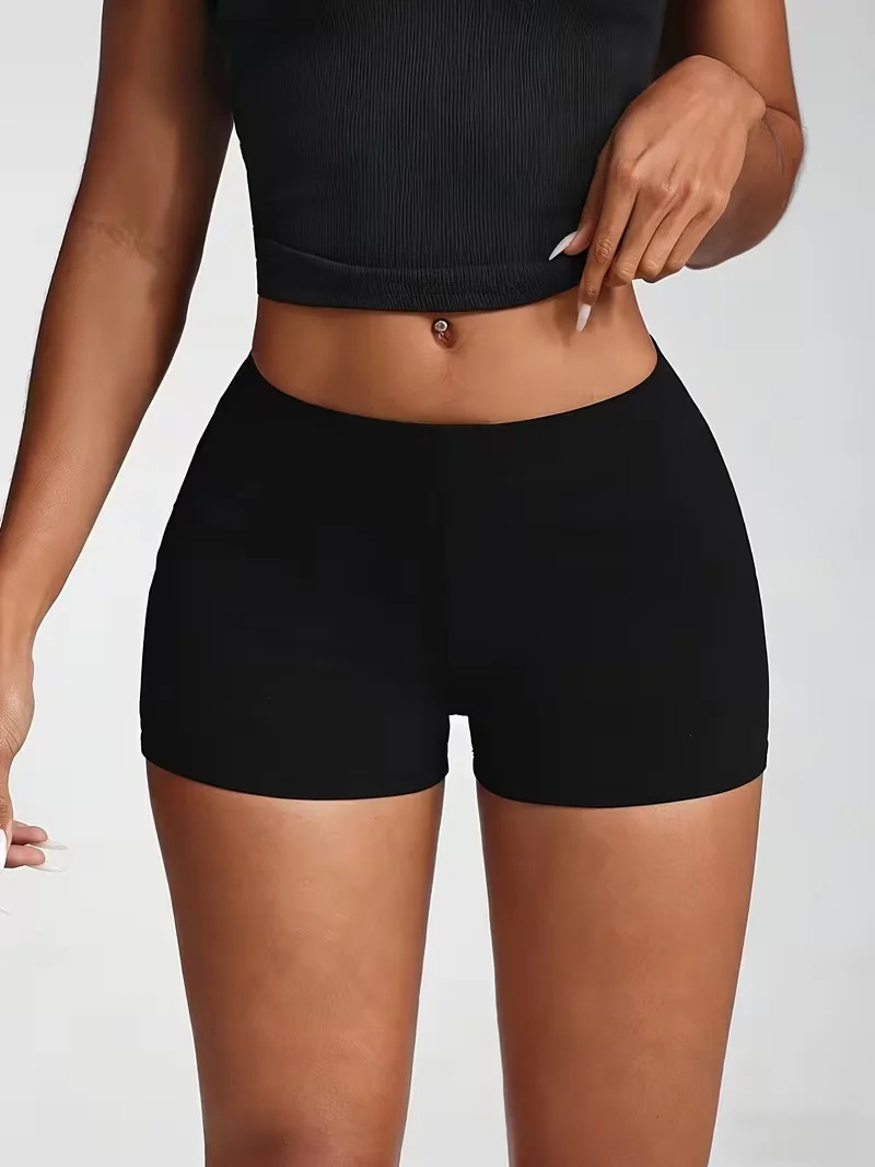 Safety Shorts Women Seamless Bare Skin Feel Anti-See Through Invisible Inner Shorts
