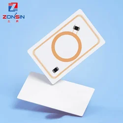 10pcs 13.56Mhz 125KHZ Dual Chip Frequency Card IC ID UID Changeable Writable Rewritable Composite RFID T5577 EM4305 Card