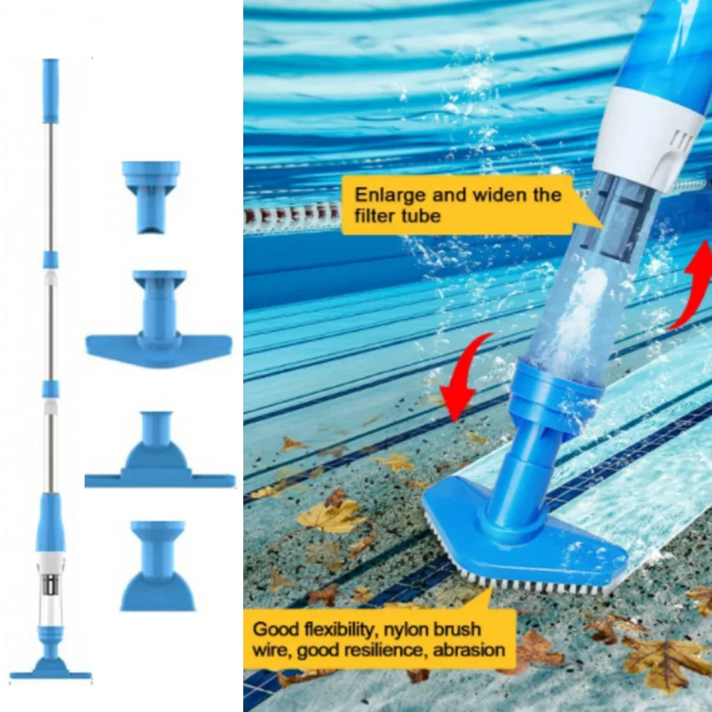 

Efficient Cordless Pool Vacuum Rechargeable Handheld Cleaner For Spas Hot Tubs Outdoor Living Pools Power Cleaning Tools