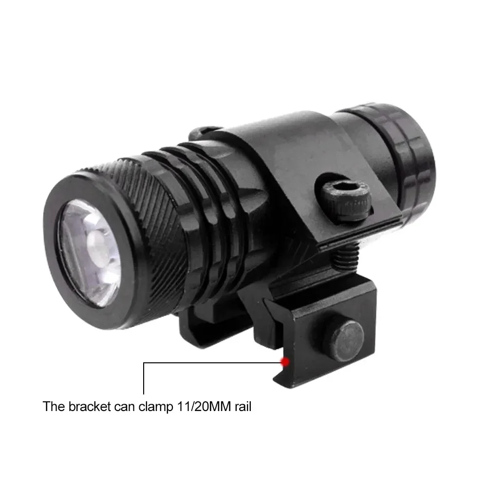 Tactical  Mini Flashlight LED 11/20MM Rechargeable Small Flashlight Under Hanging Light For Hunting Camping Fishing