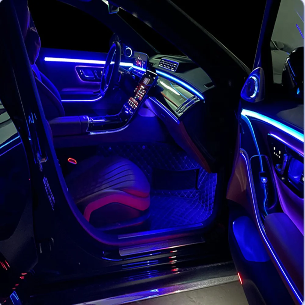 S-class 64 Colors Active Ambient Light Luminous LED Atmosphere Light for Mercedes S-class W223 for Maybach