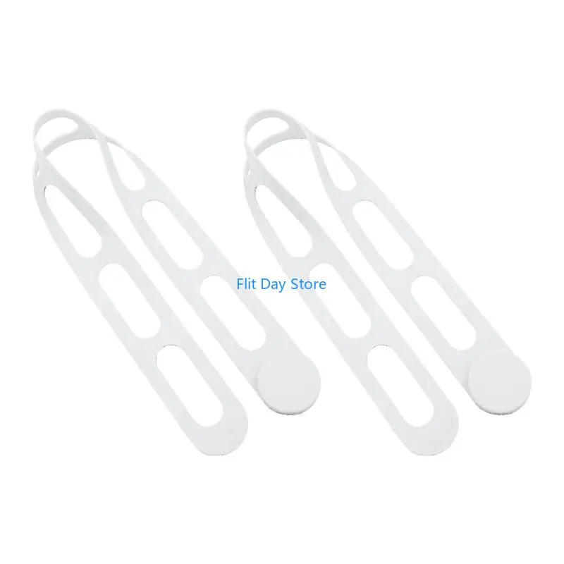 F92C Quickly Lock Silicone Strap for Food Container Touch Fastening Efficient Use
