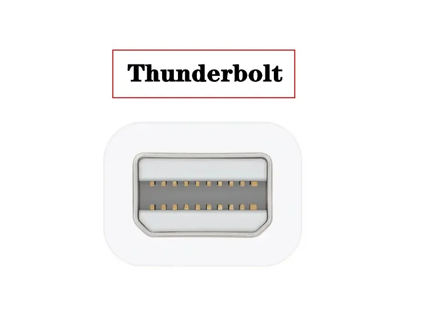 Apple Thunderbolt 2 naar FireWire 800-adapter Thunderbolt naar Fire 1394B Geschikt voor Mac-computers Uitgerust met Thunderbolt-poorten