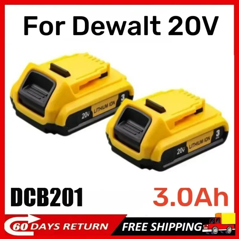 

18V 20V DCB201 Lithium Replacement Battery For DeWalt 20V MAX DCB184 DCB200 DCB182 DCB180 DCB181 DCB182 DCB206 L50