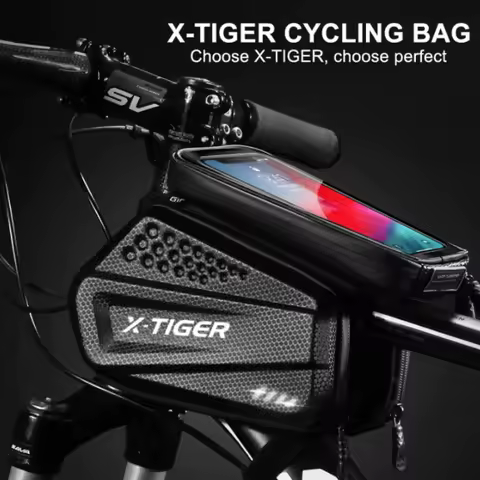 X-TIGER Bicycle Bag Saddlebags for bicycle Bike Waterproof Phone Case Holder 7 Inches Touchscreen Bag Bicycle accessories
