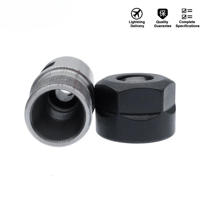 Imagem -06 - Chuck Spindle Motor Shaft Extension Rod Pinça Ferramentas Torno Spindle Cutter Holder Inner mm mm mm Er11