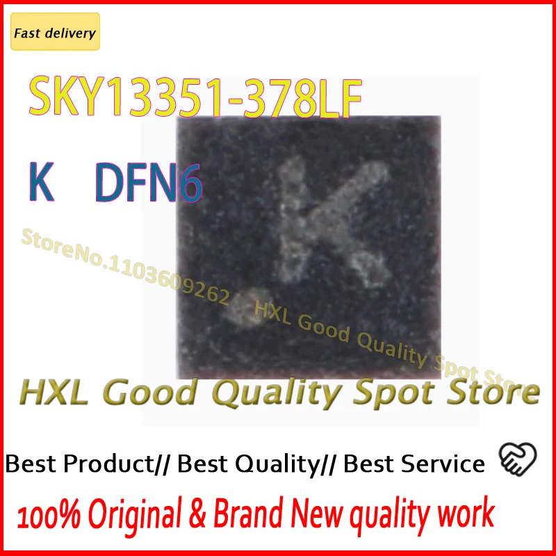 

100~500pcs SKY13351-378LF K SKY13351-378 QFN Original authentic and new